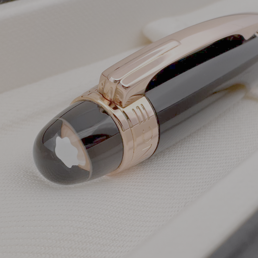 Montblanc StarWalker Red-Gold Resin Fineliner / Rollerball - SALE - penfabrik