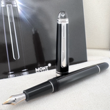 Montblanc Meisterstück Diamond Platinum-Coated Classique Fountain Pen