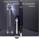 Montblanc Meisterstück Diamond Platinum-Coated Classique Fountain Pen