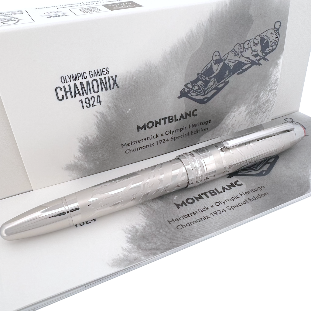 Montblanc Olympic Heritage Solitaire Chamonix LeGrand Fountain Pen