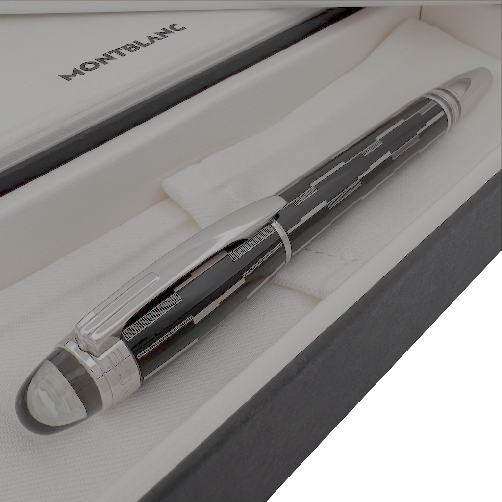 Montblanc StarWalker Black Mystery Rollerball / Fineliner - SALE