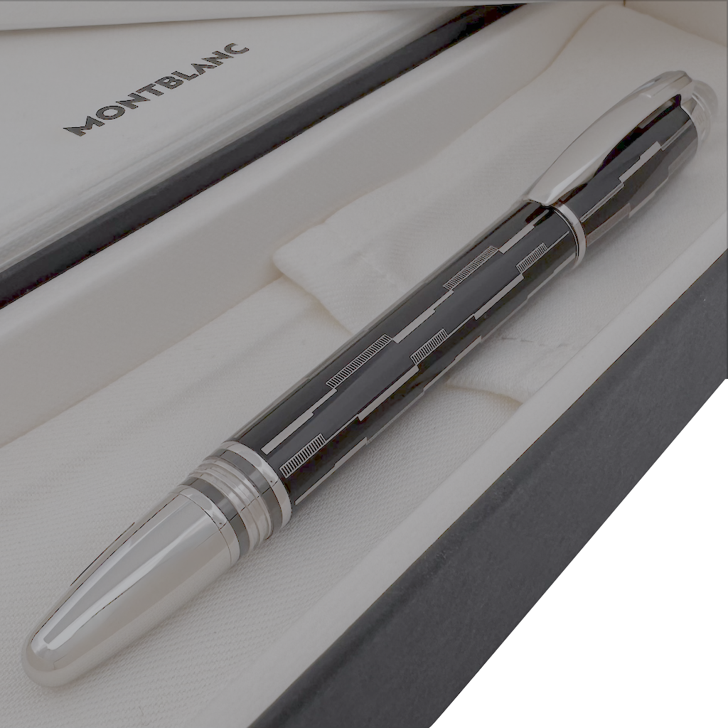 Montblanc StarWalker Black Mystery Fountain Pen - SALE