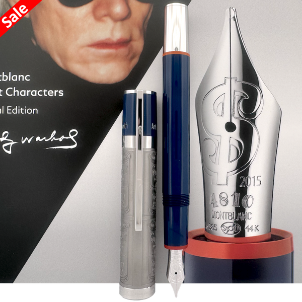 Montblanc Great Characters Andy Warhol Special Edition Fountain Pen - SALE