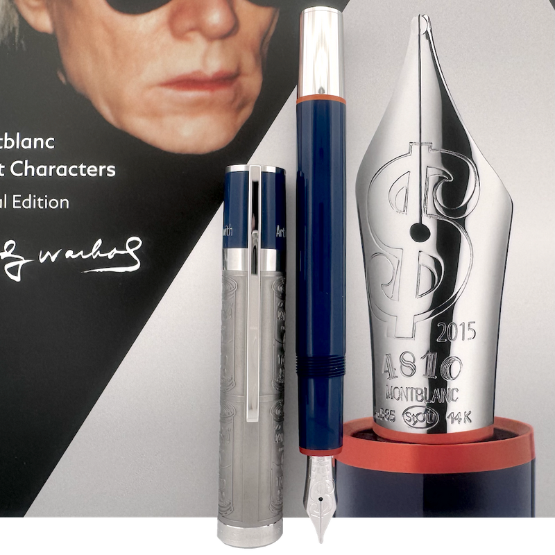 Montblanc Great Characters Andy Warhol Special Edition Rollerball Pen penfabrik