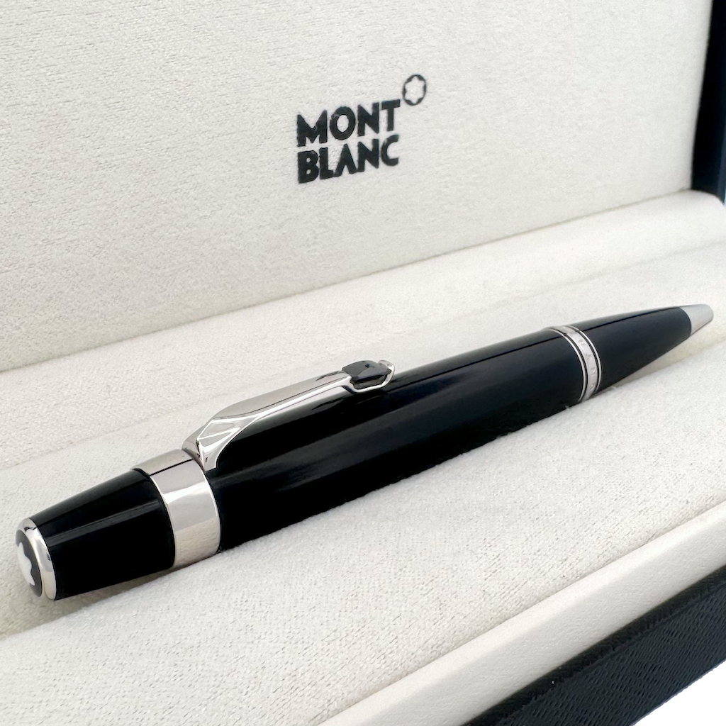 Montblanc Boheme Noir Platinum Line Kugelschreiber - penfabrik