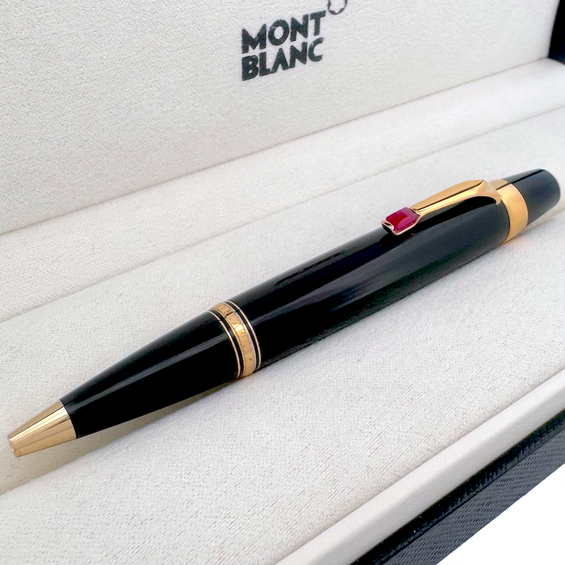 Montblanc Boheme Noir Platinum Line Fountain Pen penfabrik