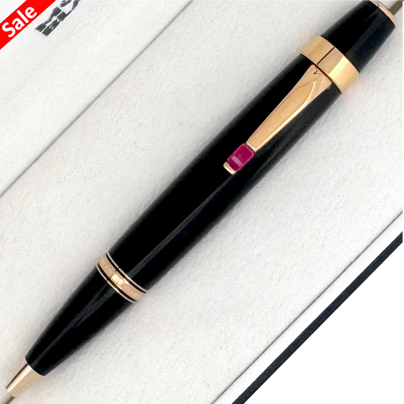 Montblanc Boheme Noir Platinum Line Fountain Pen penfabrik