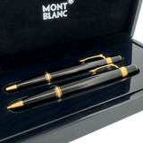 Montblanc Boheme Ballpoint Pen + Mechanical Pencil + leather case SET - SALE