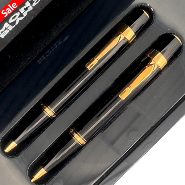 Montblanc Boheme Ballpoint Pen + Mechanical Pencil + leather case SET - SALE