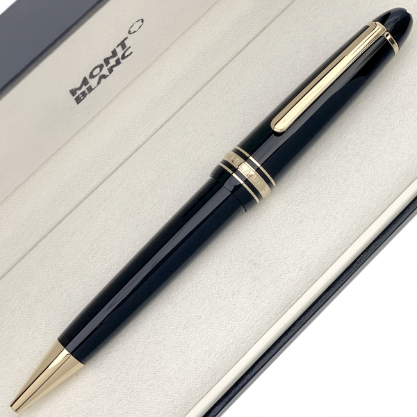 Montblanc gold ballpoint pen best sale