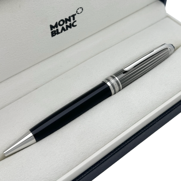 Montblanc Meisterstück Solitaire Black & White Classique Ballpoint Pen - SALE