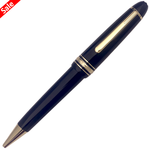 Montblanc Meisterstuck Gold Coated LeGrand Kugelschreiber mit Ledere penfabrik