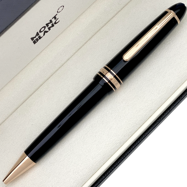 Montblanc Meisterstuck Red Gold Coated LeGrand Kugelschreiber