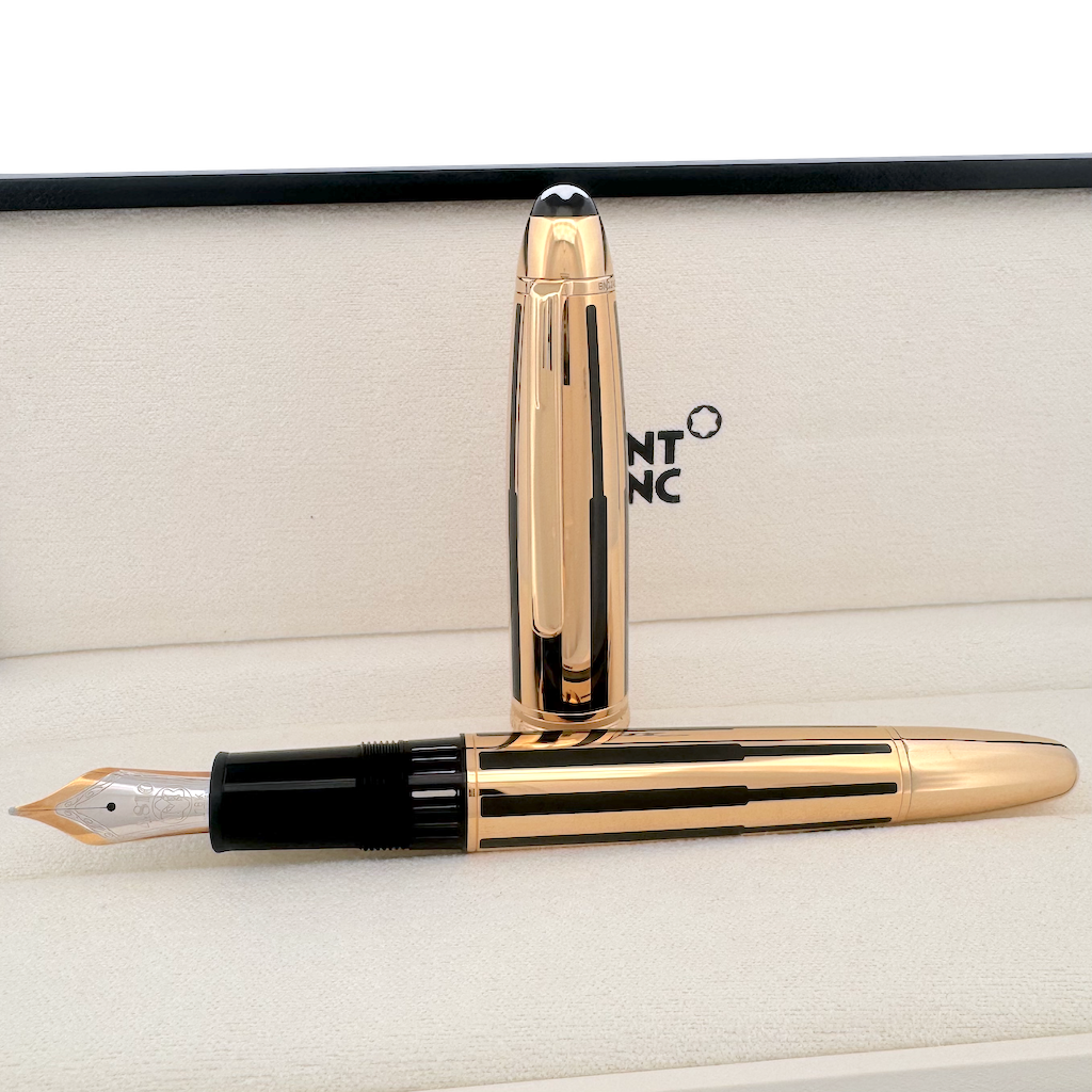 Montblanc Meisterstück Solitaire Gold & Black LeGrand Füllfederhalter