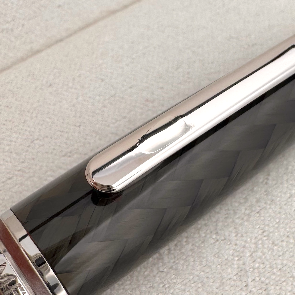 Montblanc Meisterstück Solitaire Carbon Steel Mechanical Pencil - SALE