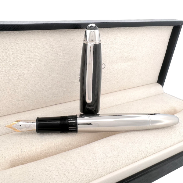 Montblanc Meisterstück Solitaire LeGrand Carbon Steel Füllfederhalter - SALE