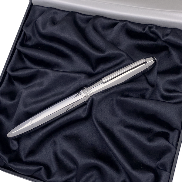 Montblanc Meisterstück Solitaire LeGrand Stainless Steel Fountain Pen