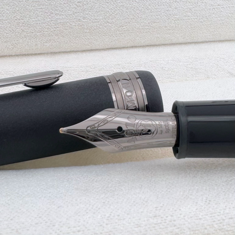 Montblanc Meisterstück Ultra Black LeGrand Fountain Pen - SALE