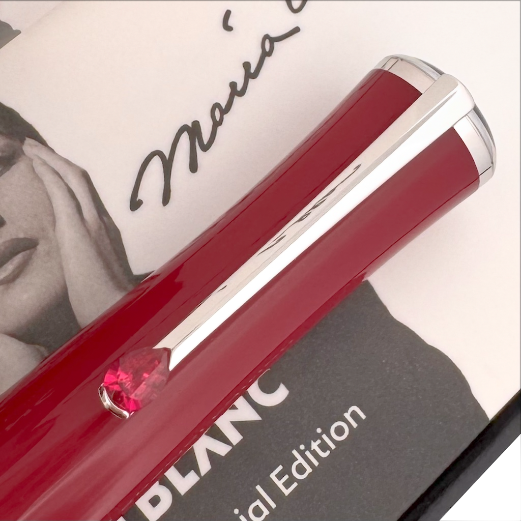 Montblanc Muses Edition Maria Callas Ruby Ballpoint Pen