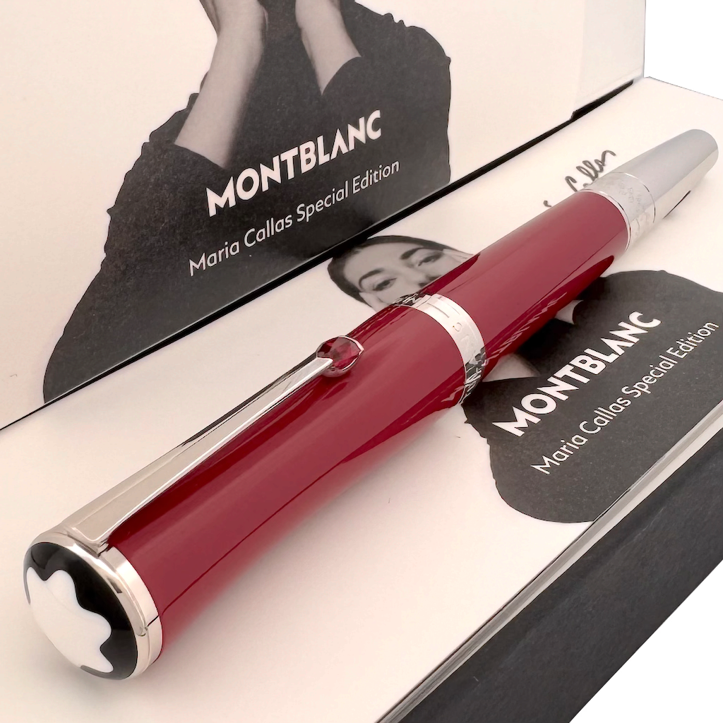Montblanc Muses Edition Maria Callas Ruby Rollerball