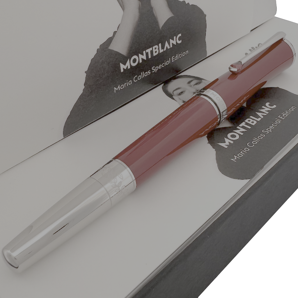 Montblanc Muses Edition Maria Callas Ruby Rollerball