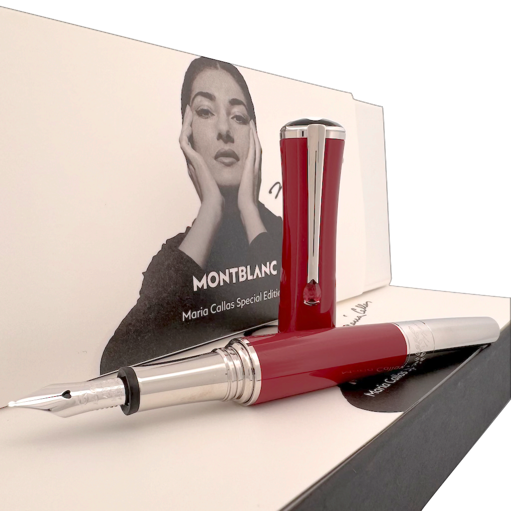 Montblanc Muses Edition Maria Callas Ruby Fountain Pen