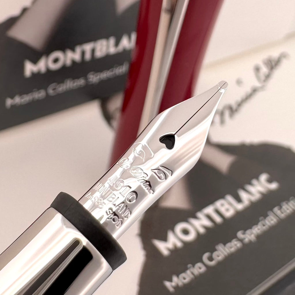 Montblanc Muses Edition Maria Callas Ruby Fountain Pen