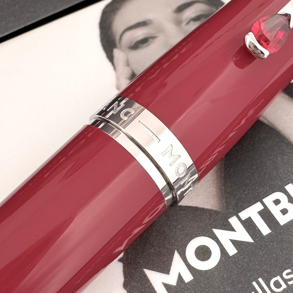 Montblanc Muses Edition Maria Callas Ruby Rollerball
