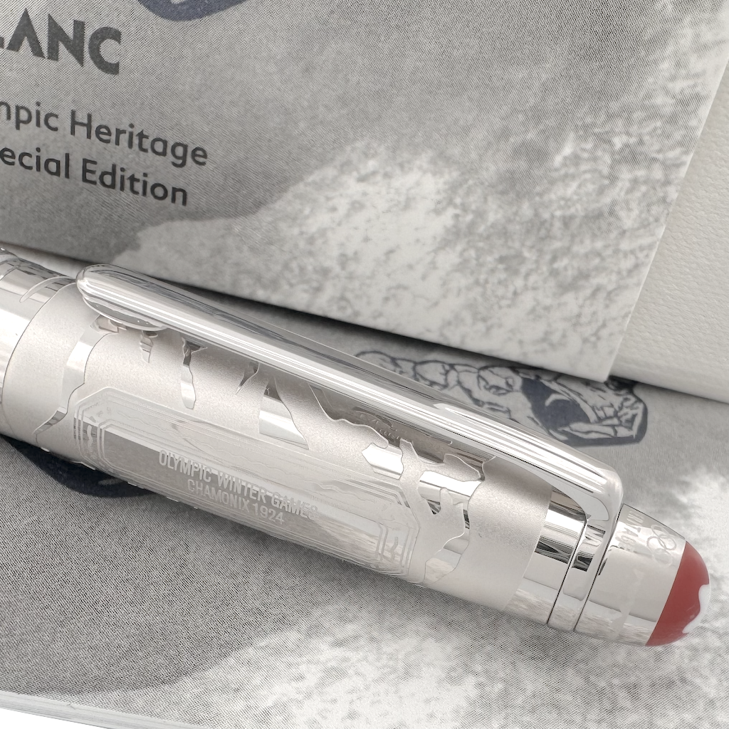 Montblanc Olympic Heritage Solitaire Chamonix Midsize Ballpoint Pen