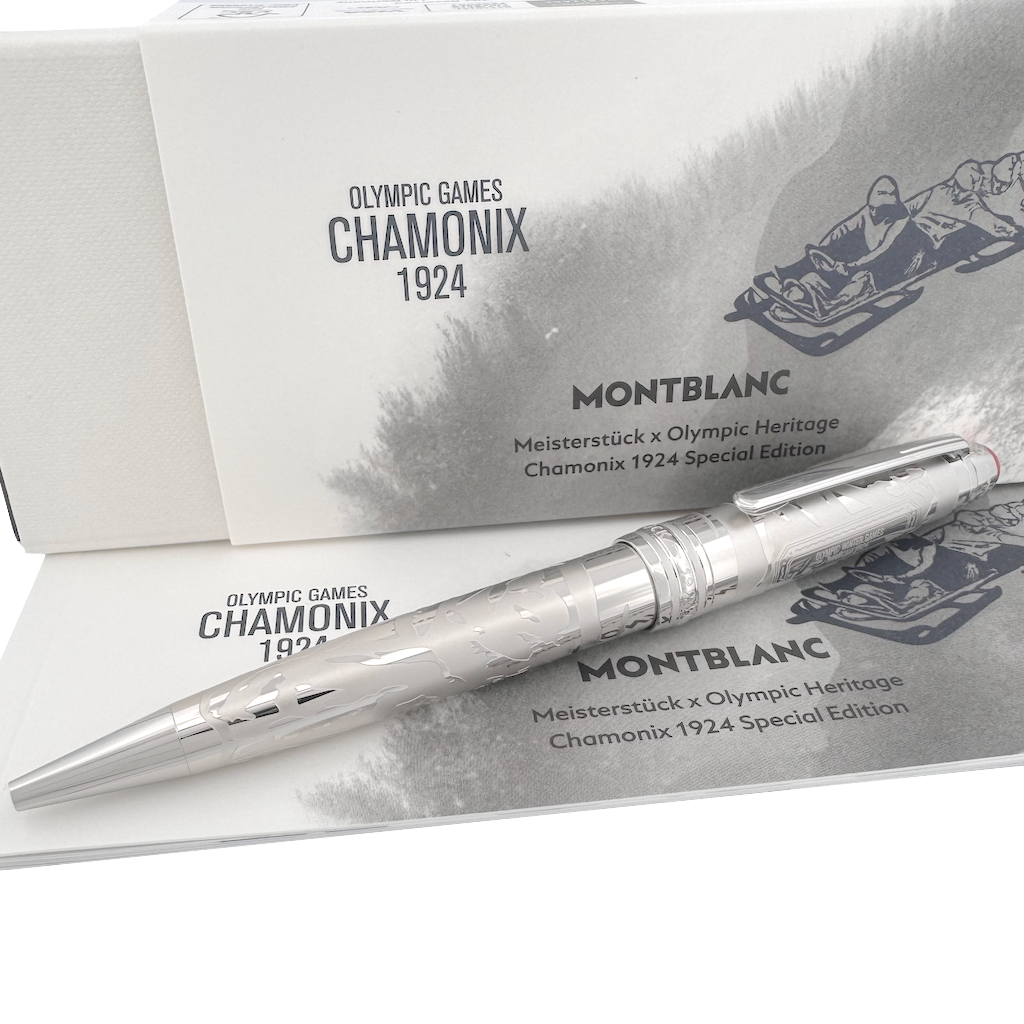 Montblanc Olympic Heritage Solitaire Chamonix Midsize Ballpoint Pen