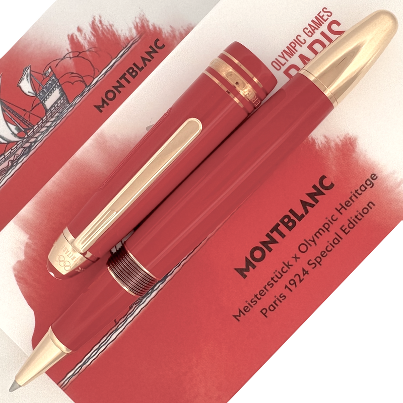 Montblanc Olympic Heritage LeGrand Rollerball Paris 1924