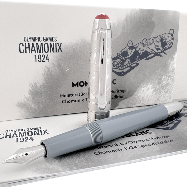 Montblanc Olympic Heritage Chamonix Classique Doue Fountain Pen