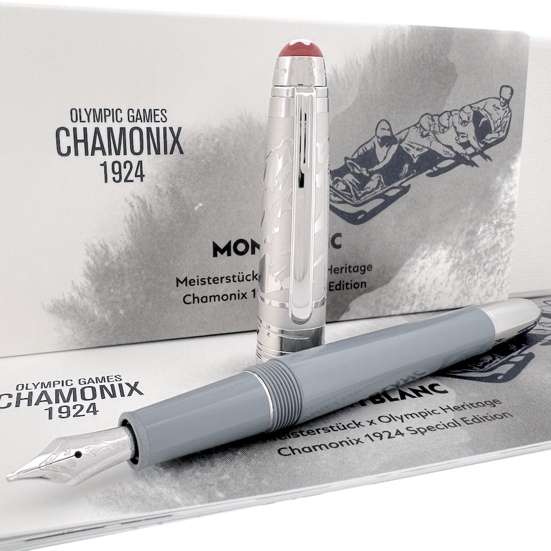 Montblanc Olympic Heritage Chamonix Classique Doue Fountain Pen