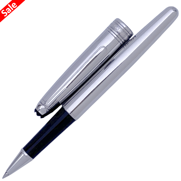 Montblanc Meisterstück Solitaire Classique Stainless Steel Rollerball - SALE