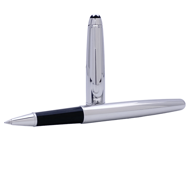 Montblanc Meisterstück Solitaire Classique Stainless Steel Rollerball - SALE