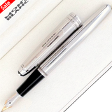 Montblanc Meisterstück Solitaire Classique Stainless Steel Fountain Pen - SALE