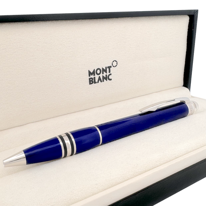 Montblanc starwalker cool blue ballpoint pen hotsell