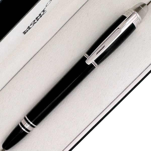 Montblanc StarWalker Platinum Plated Resin Füllfederhalter