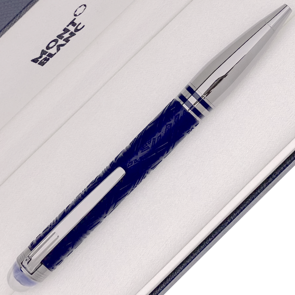 Montblanc StarWalker Space Blue Doue Ballpoint Pen