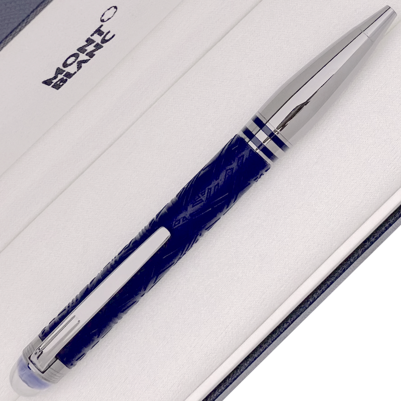 Montblanc StarWalker Space Blue Doué Kugelschreiber