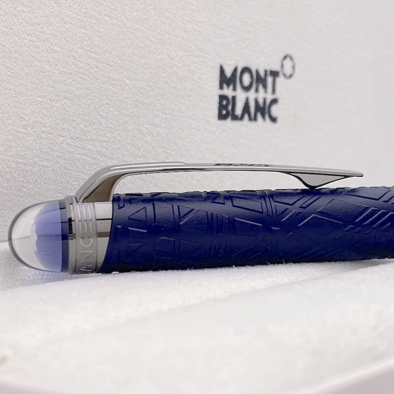 Montblanc StarWalker Space Blue Resin Ballpoint Pen