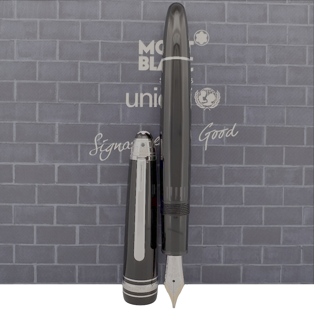 Montblanc Meisterstück Platinum Line UNICEF LeGrand Signature for Good Fountain Pen