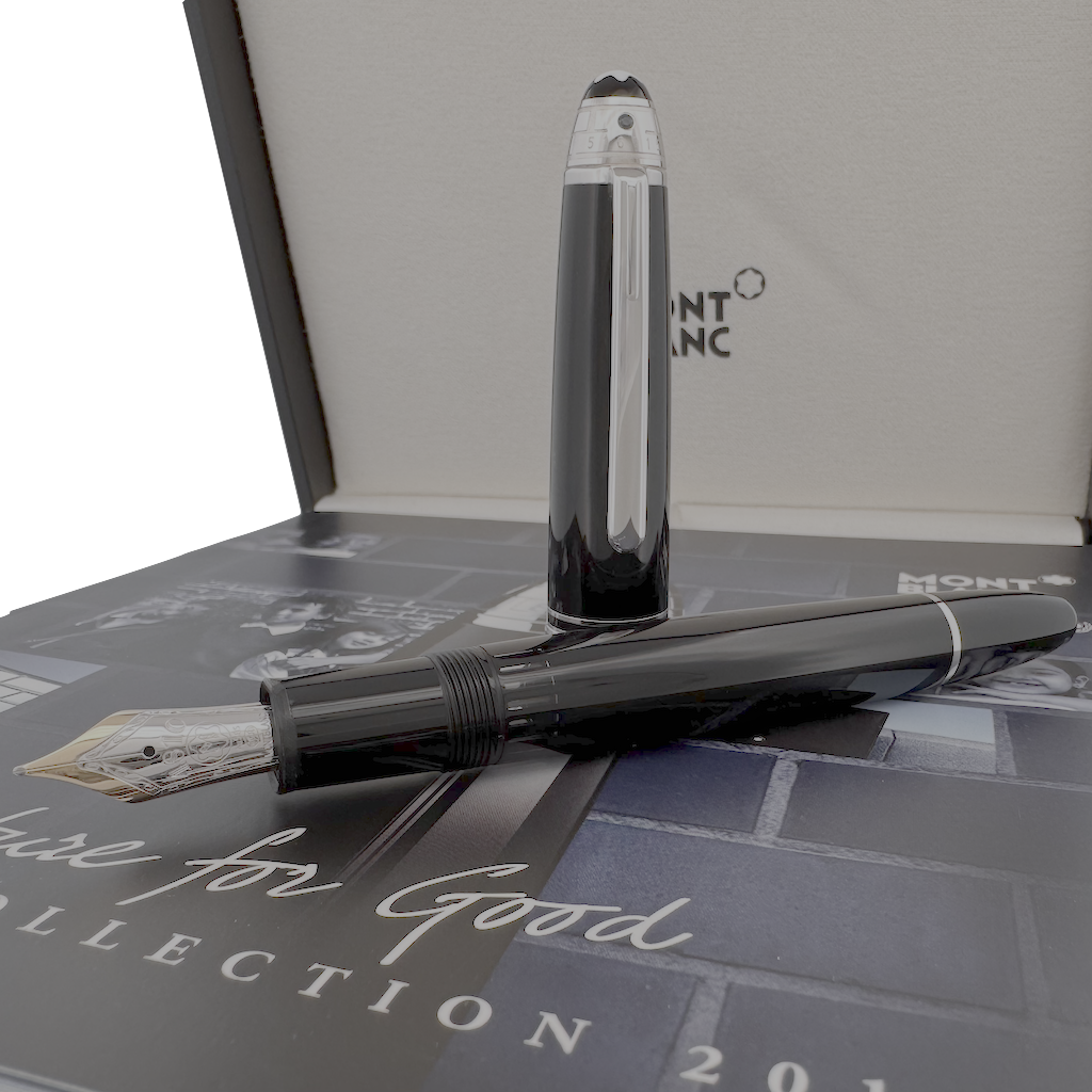 Montblanc Meisterstück Platinum Line UNICEF LeGrand Signature for Good Fountain Pen