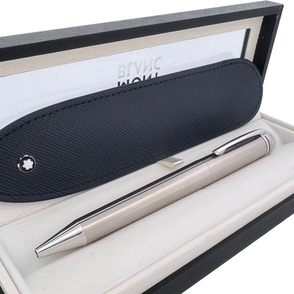 Montblanc Heritage Collection 1912 Capless Metal Rollerball - inkl. Leder Pen Sleeve - SALE