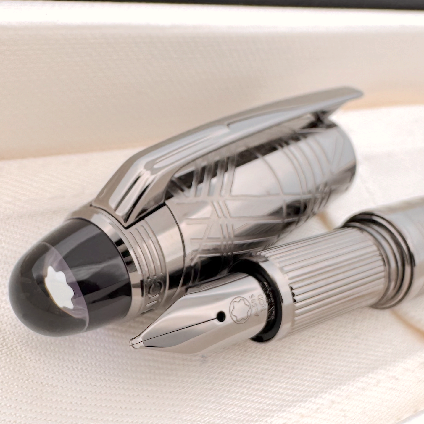 Montblanc StarWalker Space Blue Metal Füllfederhalter - penfabrik