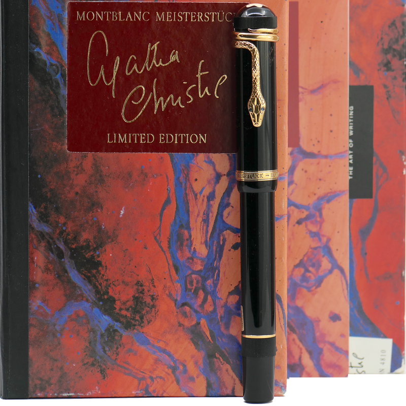 Montblanc Writers Edition 1993 Agatha Christie 4810 Vermeil Fountain Pen