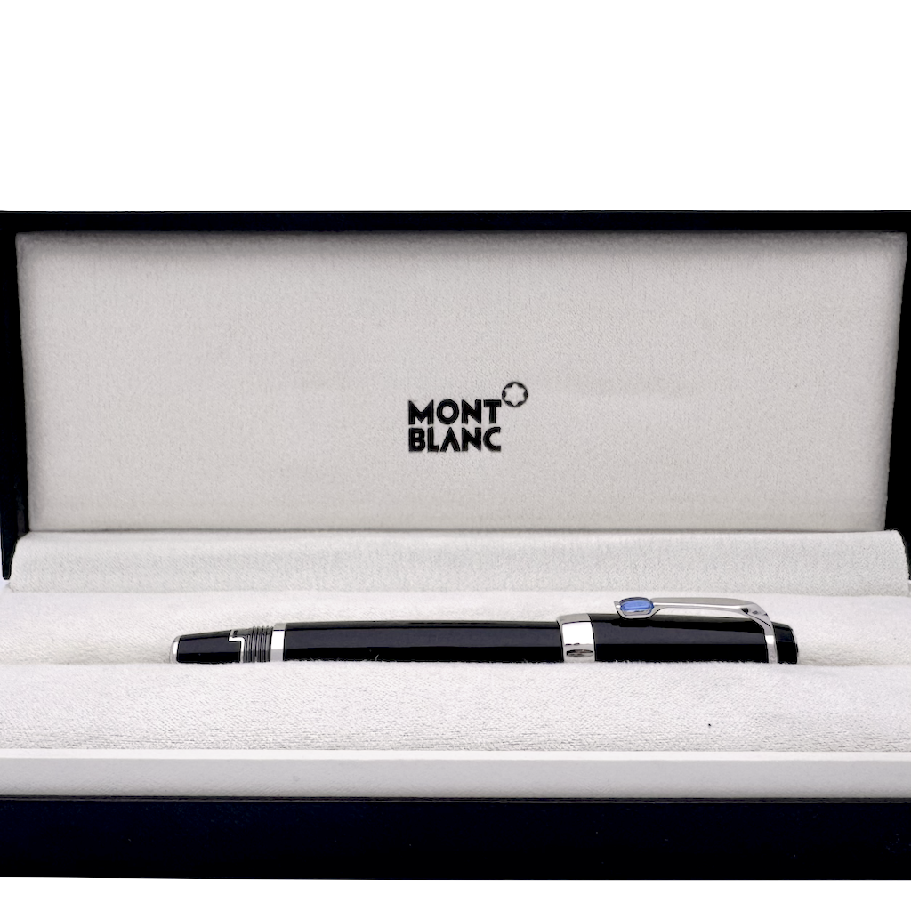 Montblanc Boheme Bleu Platinum Line Fountain Pen - SALE