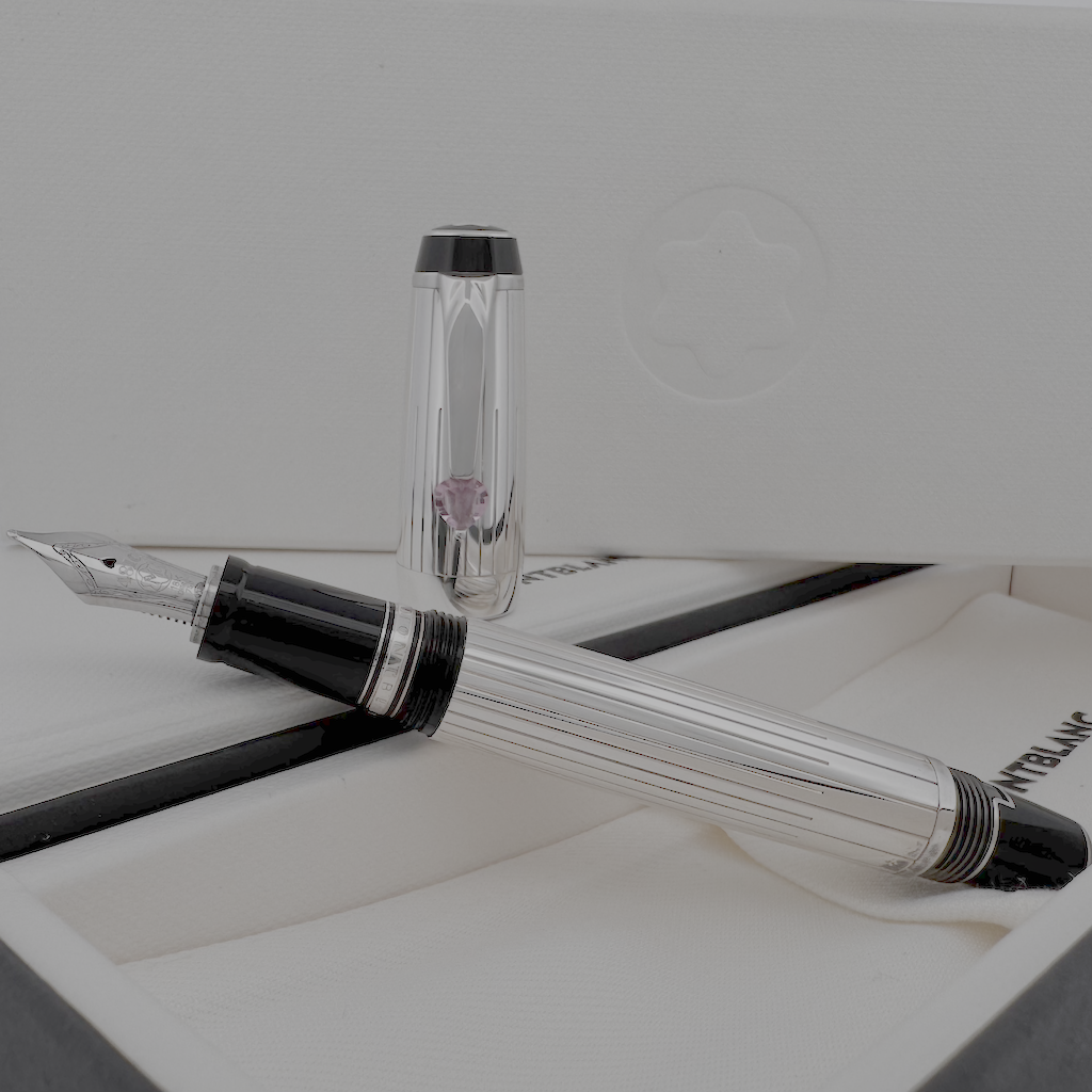 Montblanc Boheme Je Taime 925 Sterling Silber Füllfederhalter - SALE