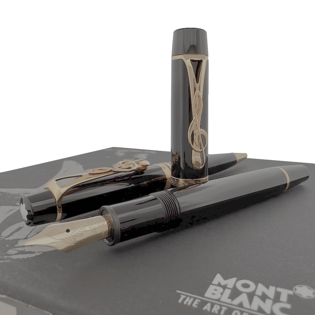 Montblanc Donation Pen Leonard Bernstein Füllfederhalter + Kugelschreiber SET - penfabrik