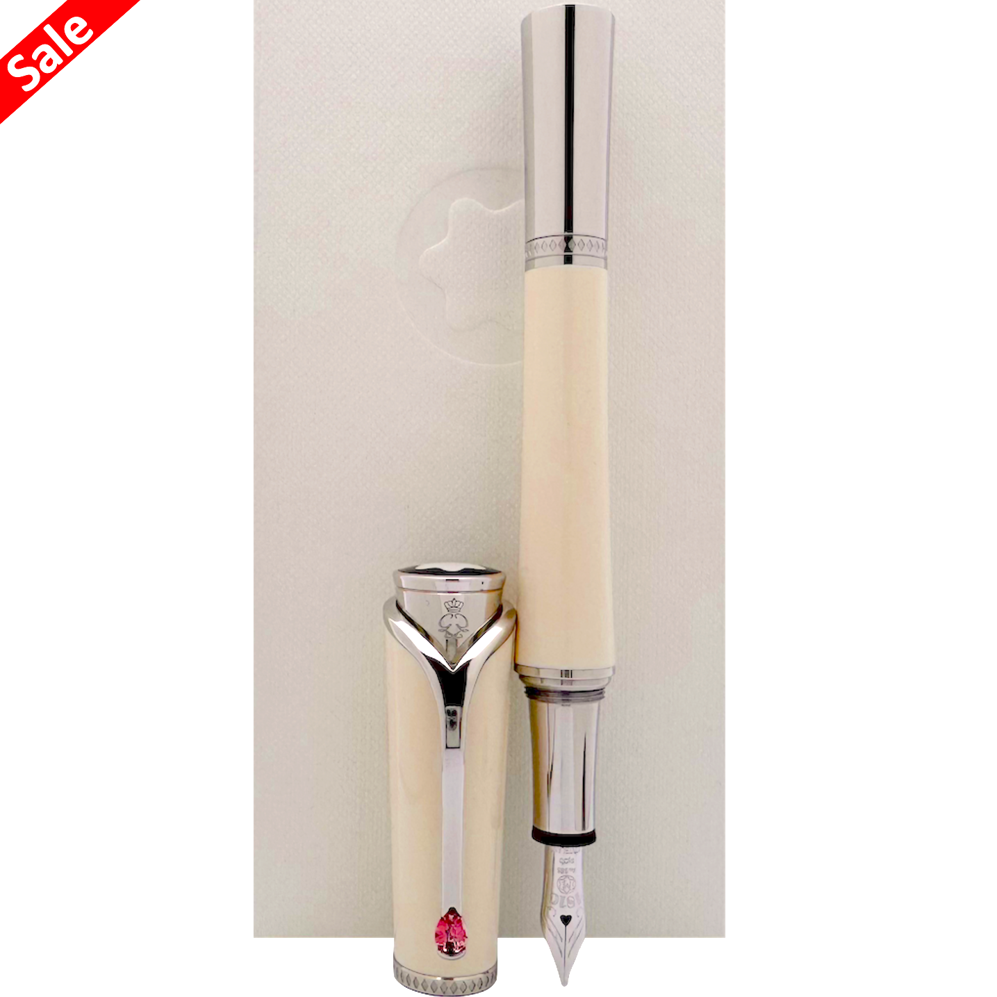 Montblanc Muses Edition Princesse Grace de Monaco Ivory Fountain Pen - SALE